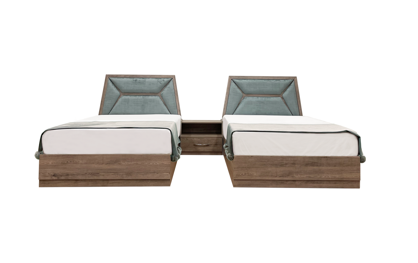 Vertex twin bed